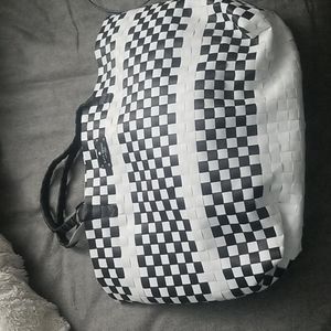 Black and White Kate Spade large Tote